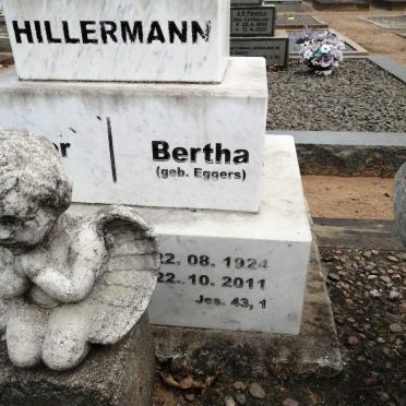 HILLERMANN Walter 1916-1960 &amp; Bertha EGGERS 1924-2011