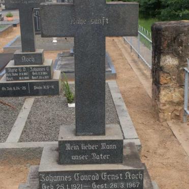 KOCH Johannes Conrad Ernst 1921-1967