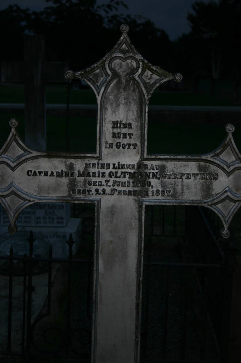 OLTMAN Catharine Marie nee PETERS 1859-1897