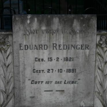 REDINGER Eduard 1821-1891