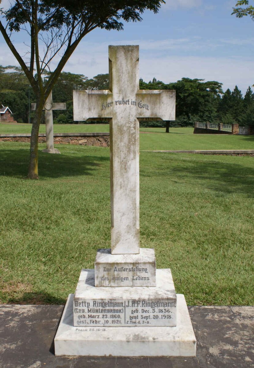 RINGELMANN J.H.F. 1856-1918 &amp; Betty MUHLENBROOK 1860-1921