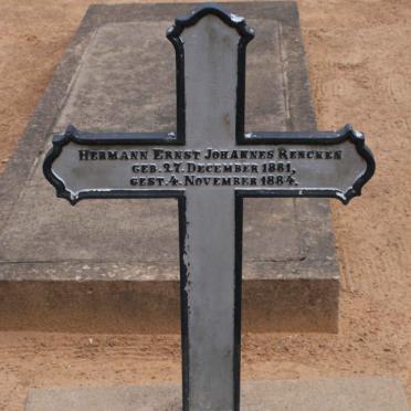 RENCKEN Hermann Ernst Johannes 1881-1884