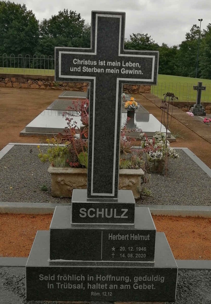 SCHULZ Herbert Helmut 1946-2020