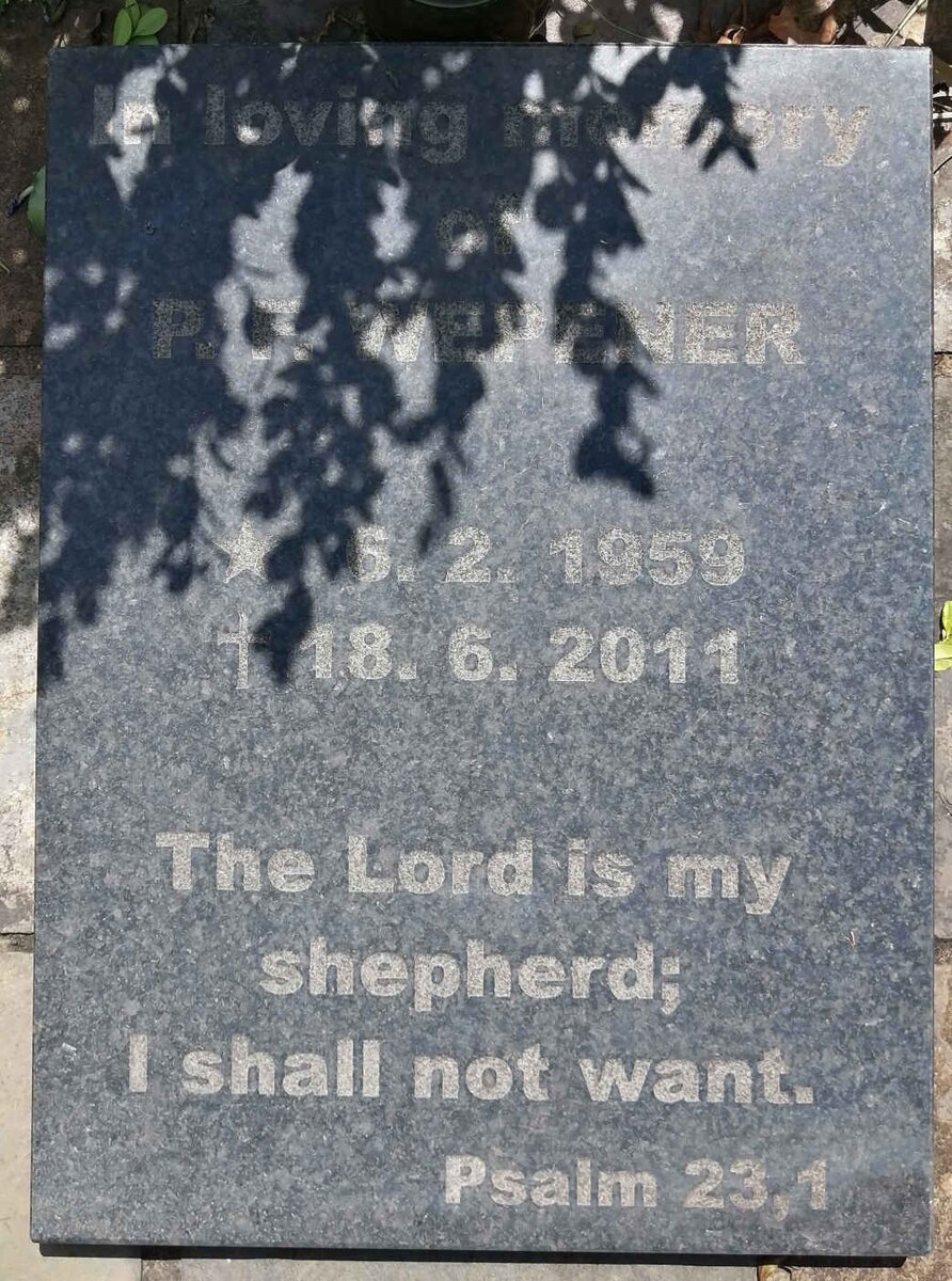 WEPENER P.F. 1959-2011