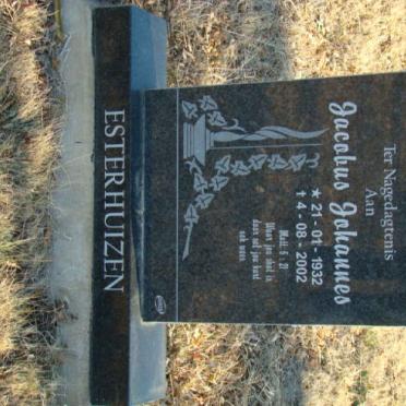 ESTERHUIZEN Jacobus Johannes 1932-2002