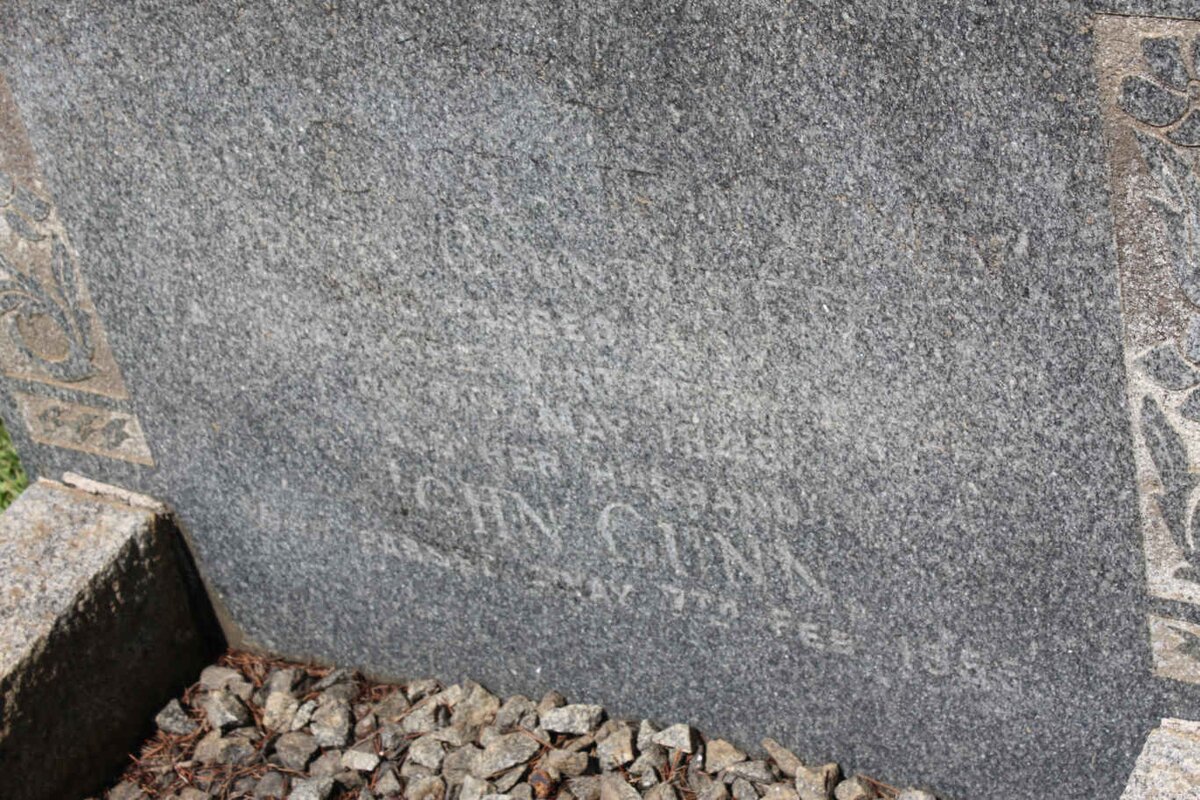 GUNN John -1955 &amp; ? -1948