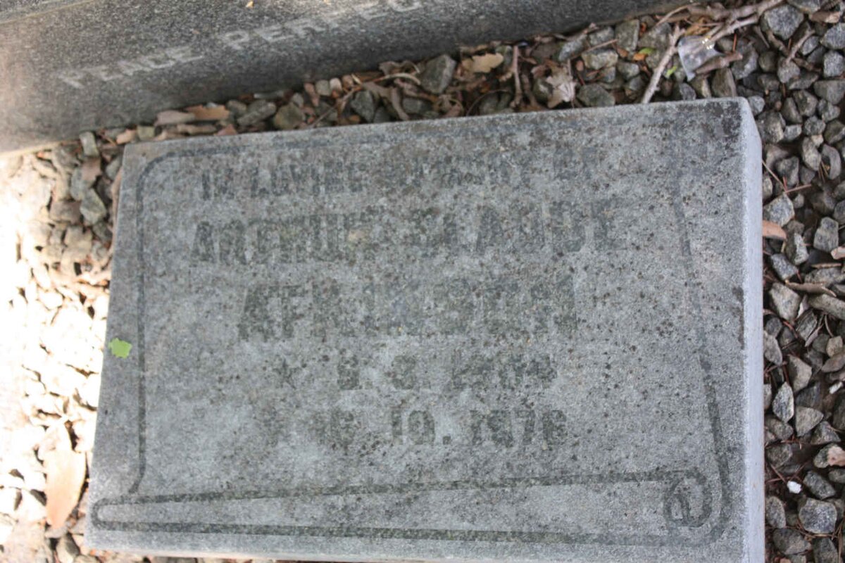 ATKINSON Arthur ? -1976