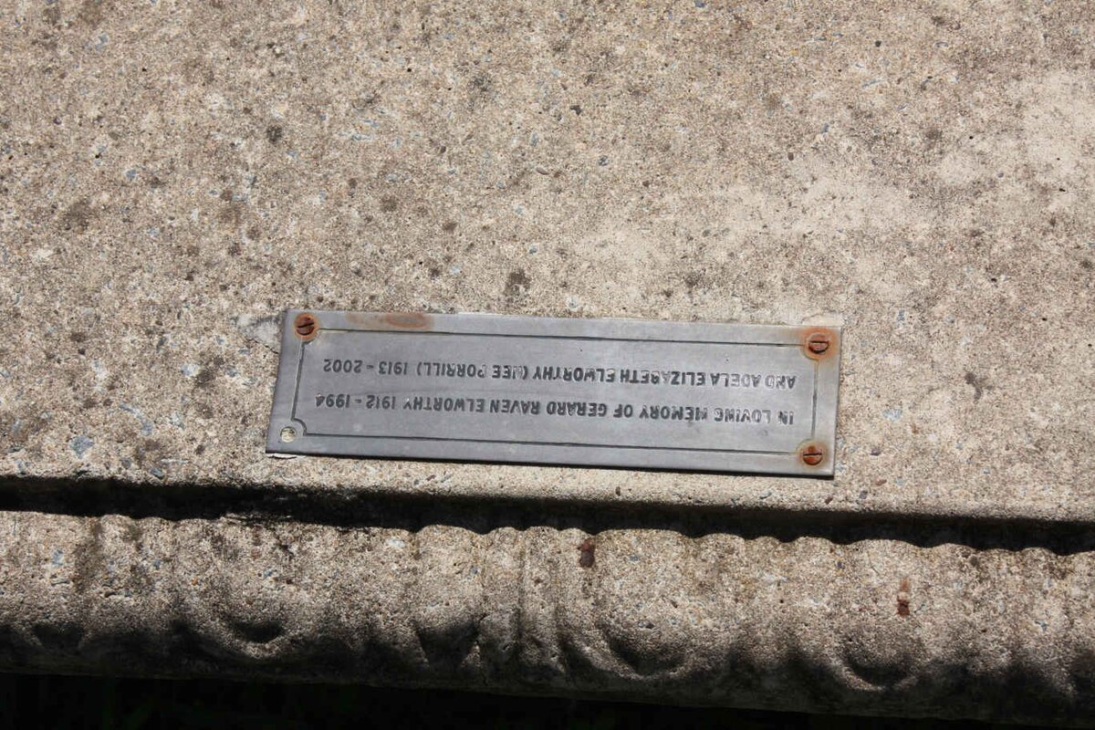 ELWORTHY Gerard Raven 1912-1994 &amp; Adela Elizabeth PORRILL 1913-2002