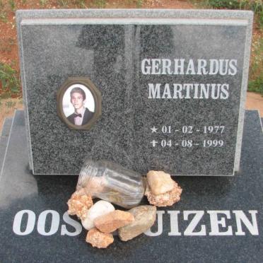 OOSTHUIZEN Gerhardus Martinus 1977-1999