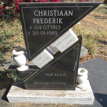 ? Christiaan Frederik 1913-1989