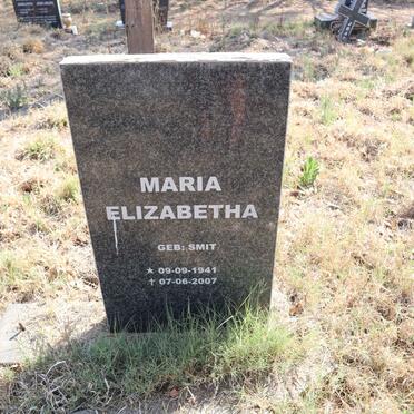 ? Maria Elizabetha nee SMIT 1941-2007