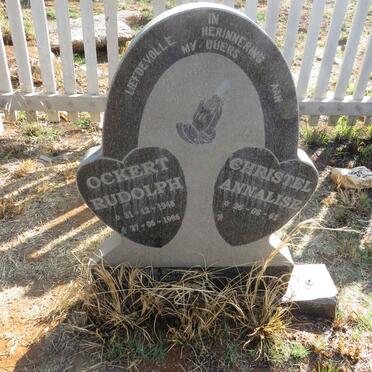 ? Ockert Rudolph 1948-1996 & Christel Analise 1962-