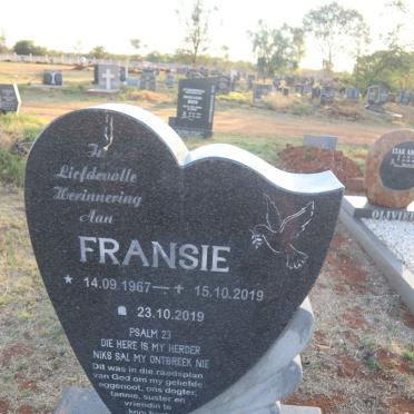 BEER Fransie, de 1967-2019