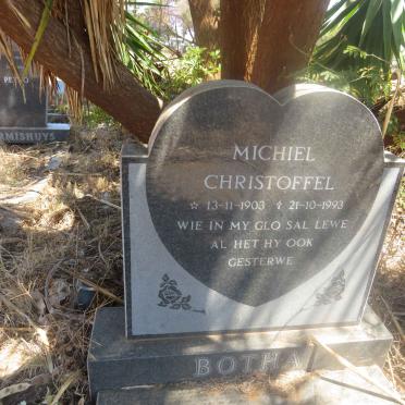 BOTHA Michiel Christoffel 1903-1993