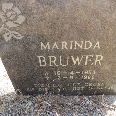 BRUWER Marinda 1953-1988