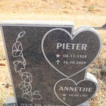 BOTHA Pieter 1929-2009 & Annetjie 1937-