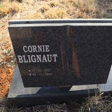 BLIGNAUT Cornie 1921-2004