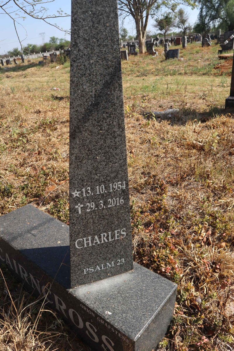 CAIRNCROSS Charles 1954-2016 :: CAIRNCROSS Derick 1956-2006 _3