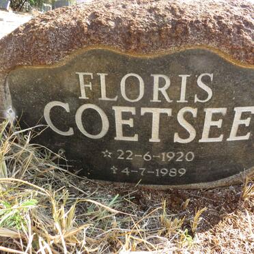 COETSEE Floris 1920-1989