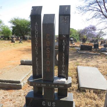 COSTON Augustus Peter 1928-1988