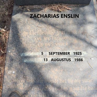 ENSLIN Zacharias Toy 1925-1986_2