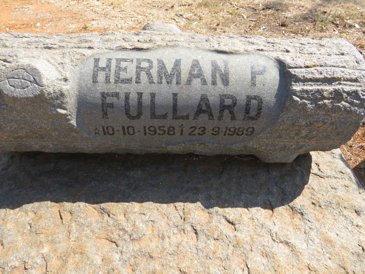 FULLARD Herman P. 1958-1989
