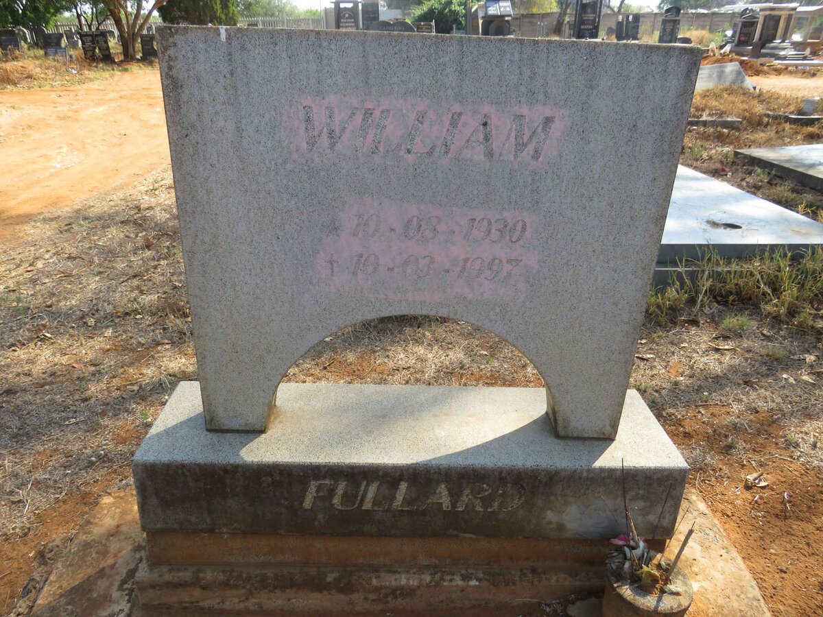 FULLARD William 1930-1997