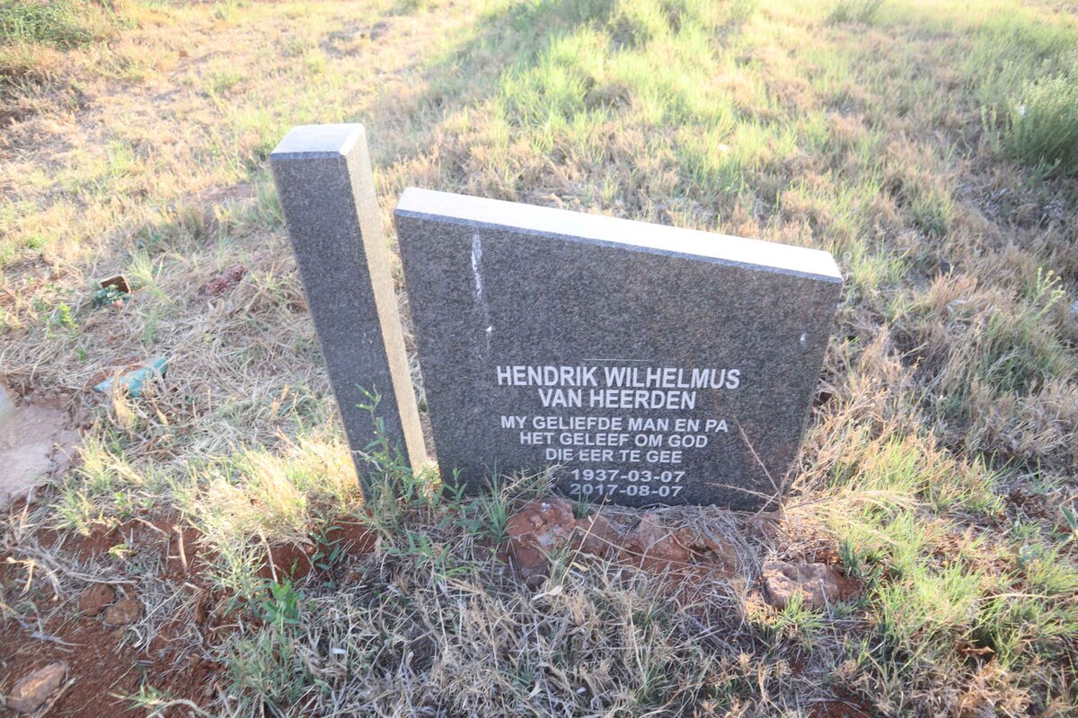 HEERDEN Hendrik Wilhelmus, van 1937-2017
