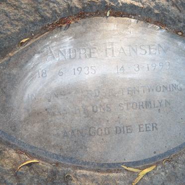 HANSEN Andre 1935-1993