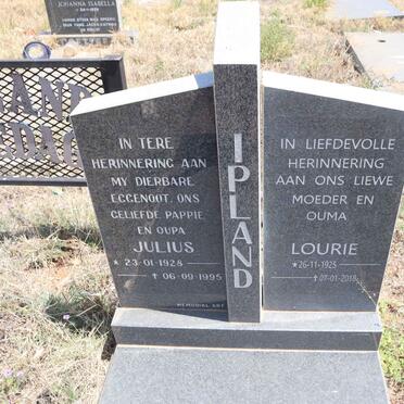 IPLAND Julius 1928-1995 & Lourie 1925-2018