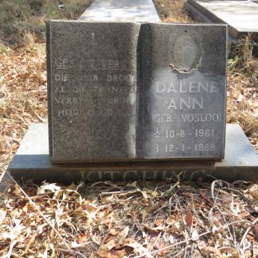 KITCHING Dalene Ann nee VOSLOO 1961-1988
