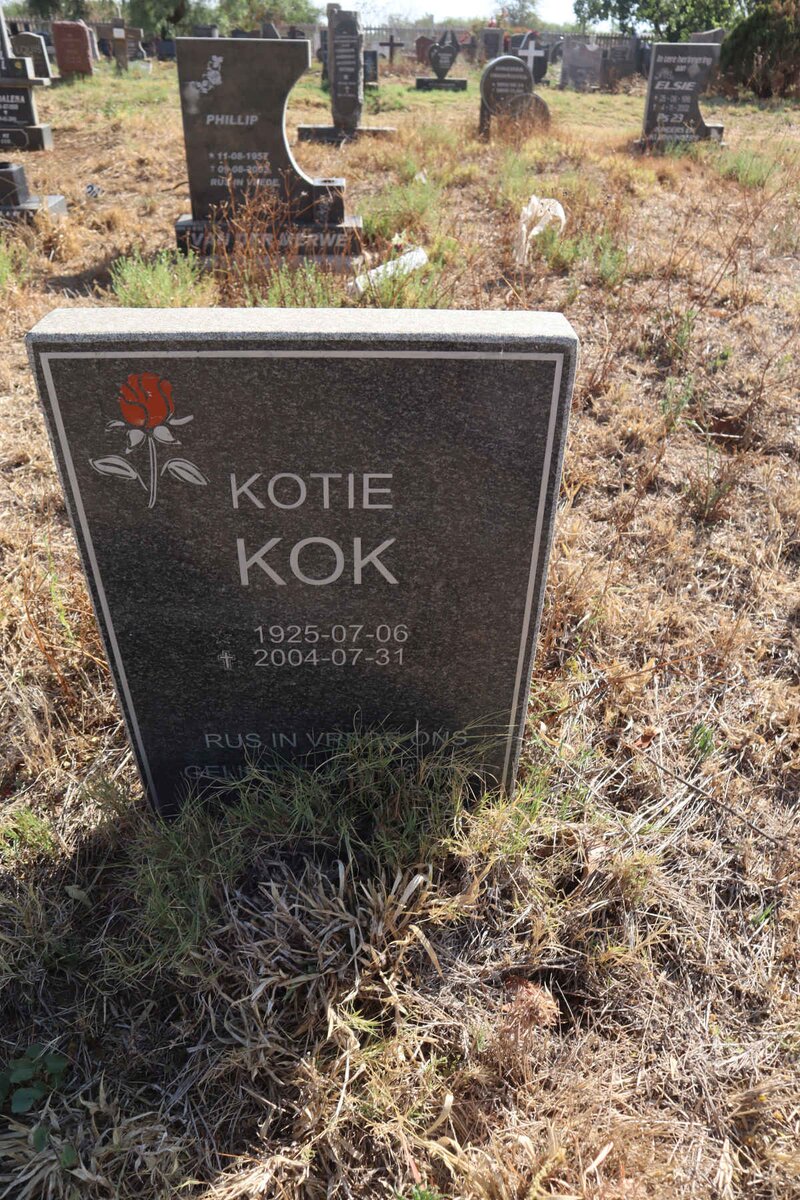 KOK Kotie 1925-2004