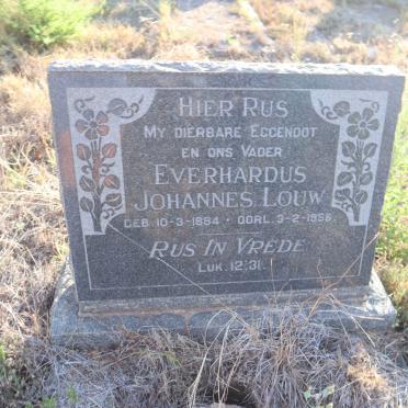 LOUW Everhardus Johannes 1884-1956