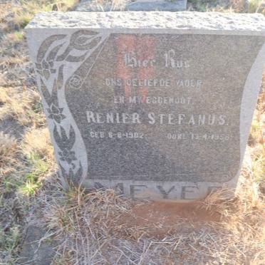 MEYER Renier Stefanus 1902-1956