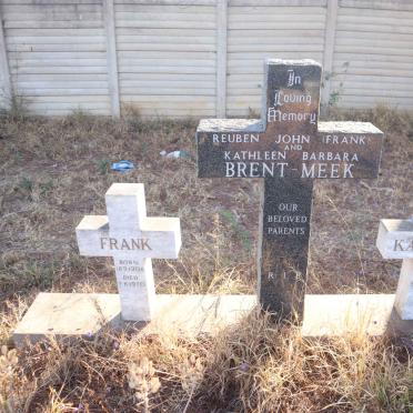 MEEK Reuben John, BRENT- 1906-1970 & Kathleen Barbara 1910-1989