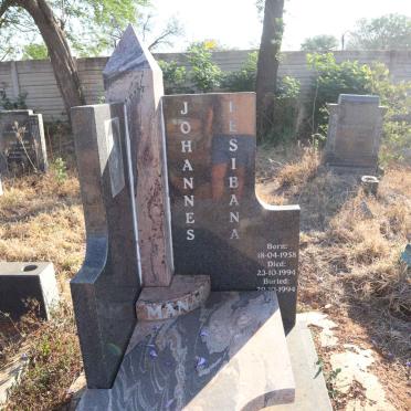 MANAKE Johannes Lesibana 1958-1994