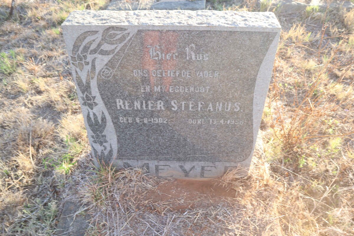 MEYER Renier Stefanus 1902-1956
