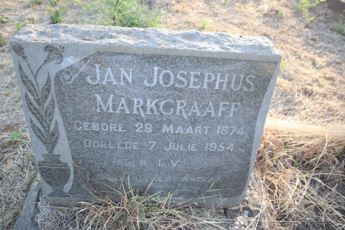 MARKGRAAFF Jan Josephus 1874-1954