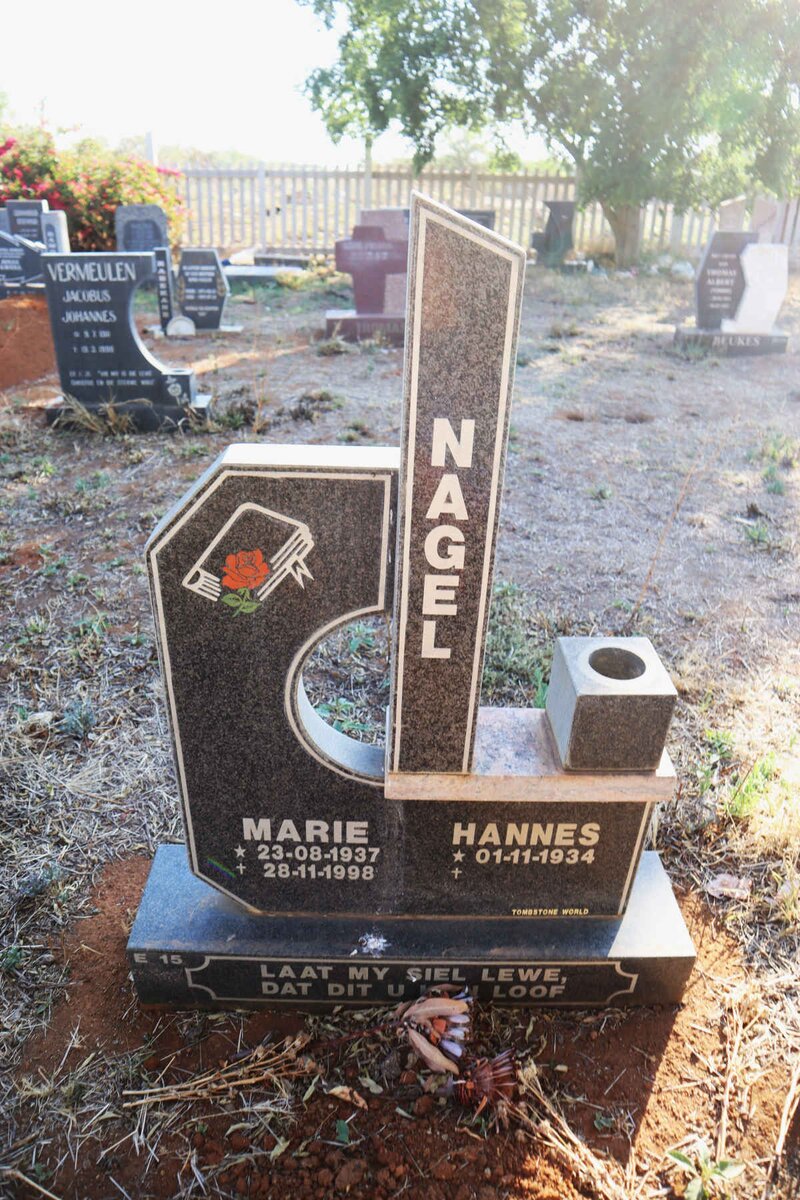 NAGEL Hannes 1934- & Marie 1937-1998