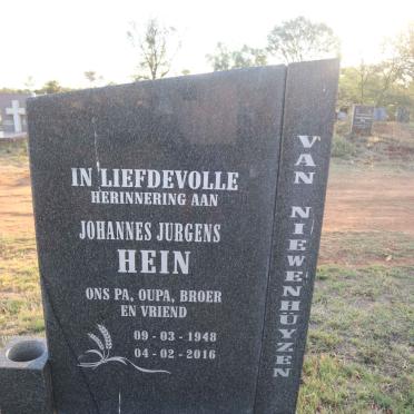 NIEWENHUYZEN Johannes Jurgens, van 1948-2016