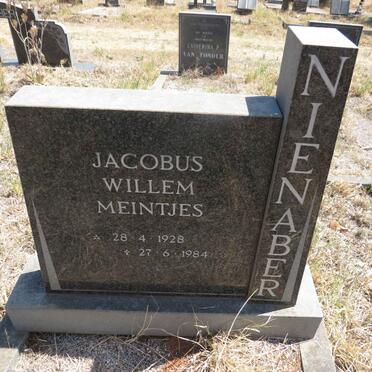 NIENABER Jacobus Willem Meintjes 1928-1984