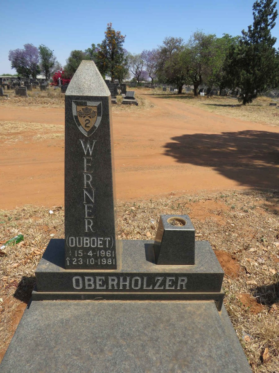 OBERHOLZER Werner 1961-1981 