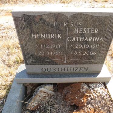 OOSTHUIZEN Hendrik 1913-1989 & Hester Catharina 1911-2006
