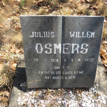 OSMERS Julius Willem 1931-1972