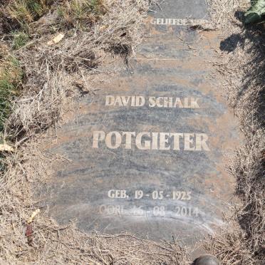 POTGIETER David Schalk 1925-2014