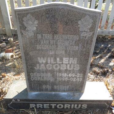 PRETORIUS Willem Jacobus 1913-1996