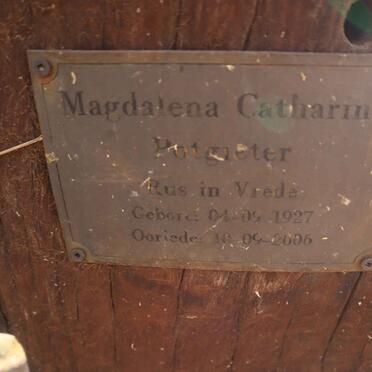 POTGIETER Magdalena Catharina 1927-2006 