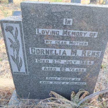 RENS Cornelia M. -1954