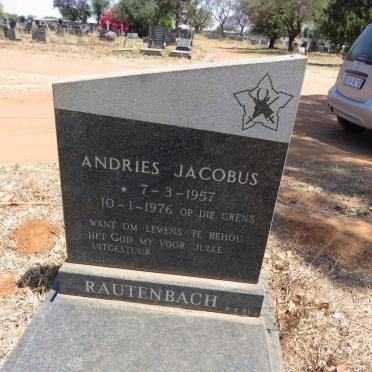 RAUTENBACH Andries Jacobus 1957-1976