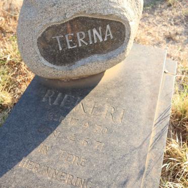 RIEKERT Terina 1970-1971